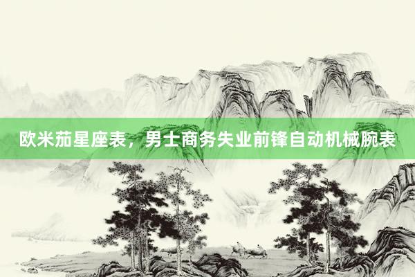 欧米茄星座表，男士商务失业前锋自动机械腕表